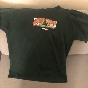 Dark green, hulk smash t-Shirt, large